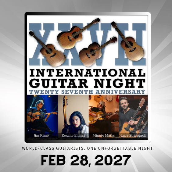 12 International Guitar Night Feb 28, 2027