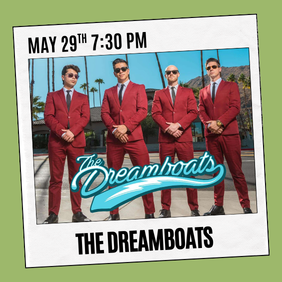 The Dreamboats concert poster