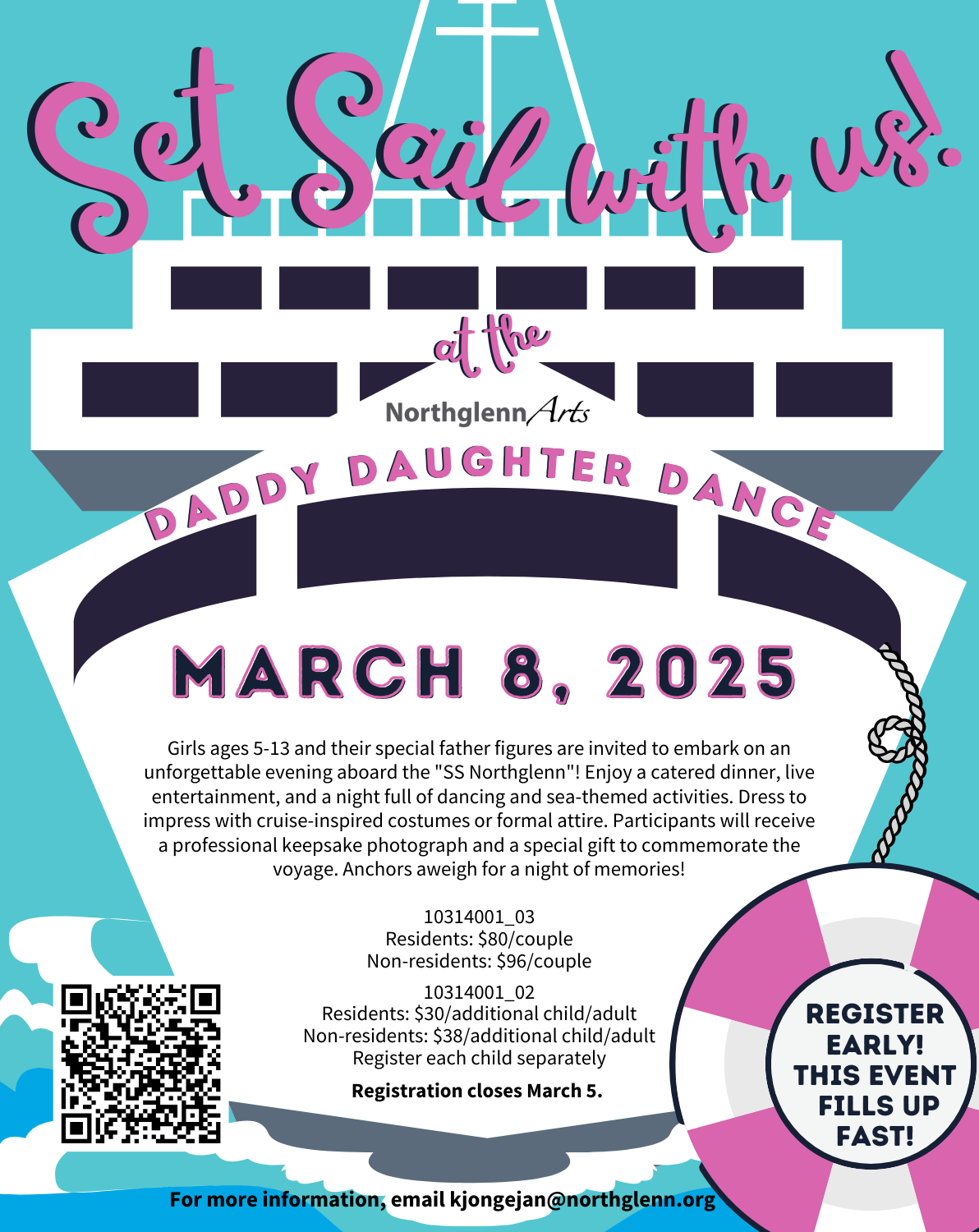 Daddy Daughter Dance March 8, 2025