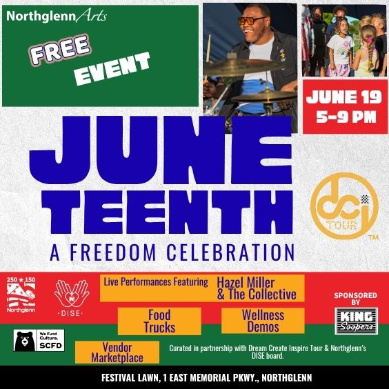 Juneteenth A Freedom Celebration June 19 at 5pm
